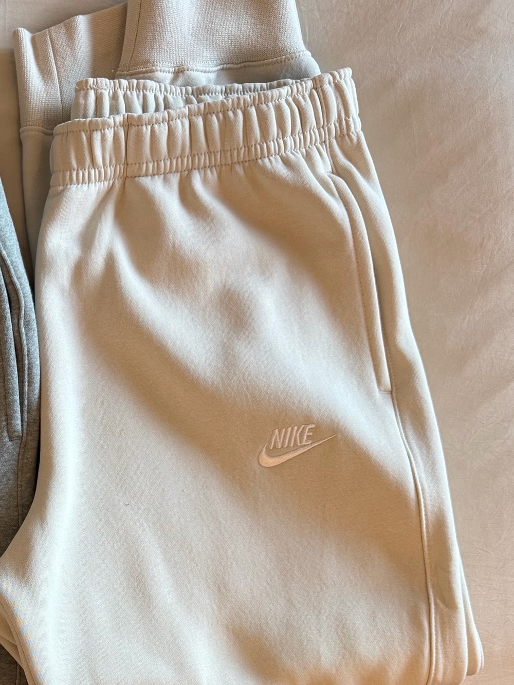 Nike Kids Cream/Off-White Jogger Pants